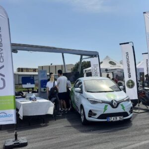 CW Enerji’nin standına yoğun ilgi