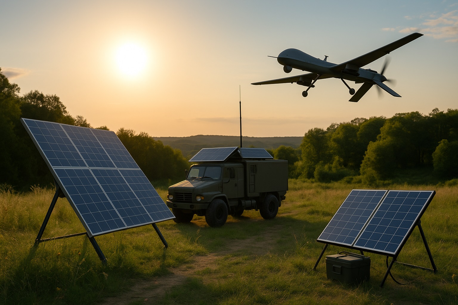 Savunma Sanayisinde Güneş Enerjisi Teknolojileri Geleceğin Gücü
