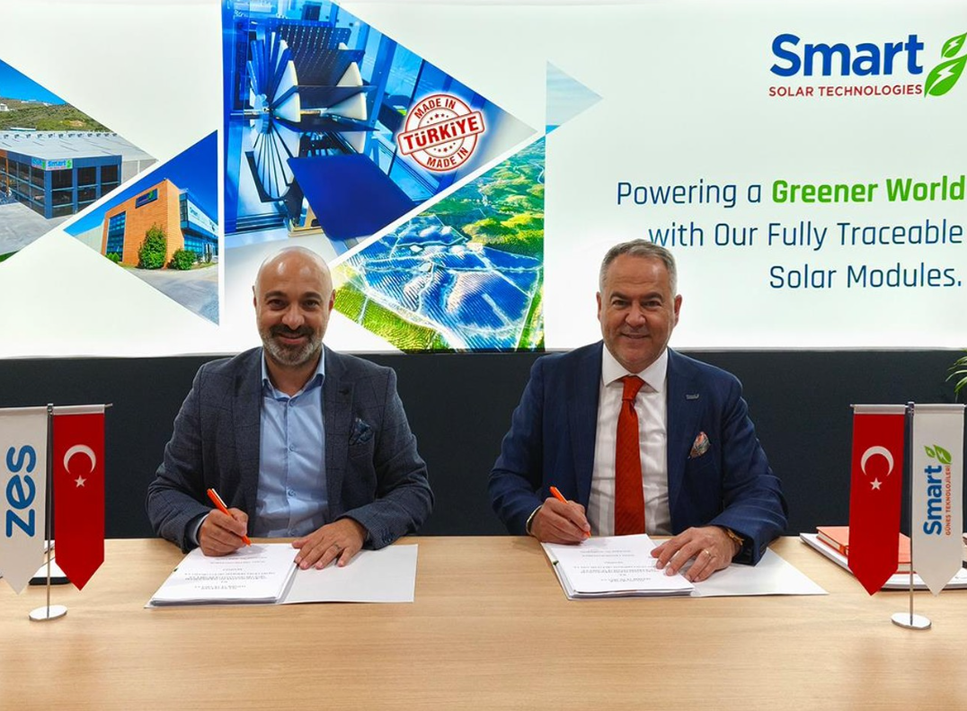 Smart Güneş ile ZES Solar Arasında Panel Tedarik Anlaşması İmzalandı