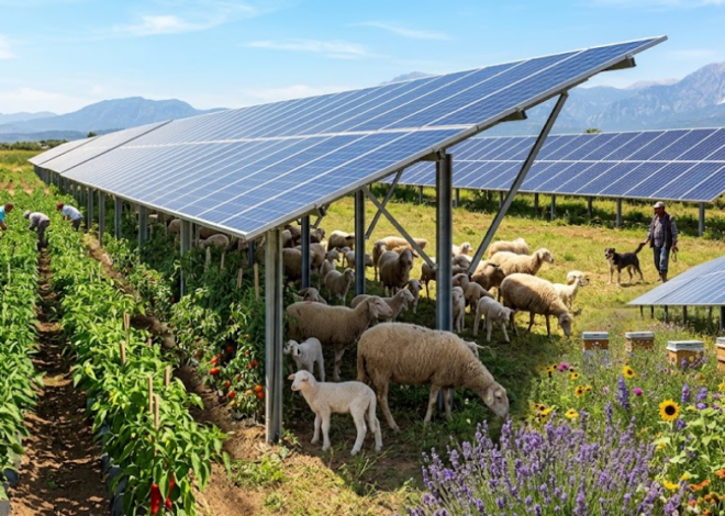 Agrivoltaics: How Solar Panels and Farming Can Share the Same Land