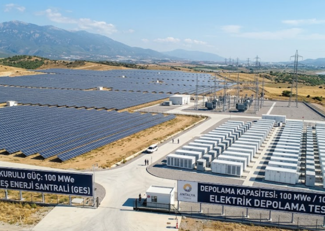 Antalya’da 1,3 Milyar Liralık Dev Enerji Yatırımı: 100 MWe Depolamalı GES Geliyor