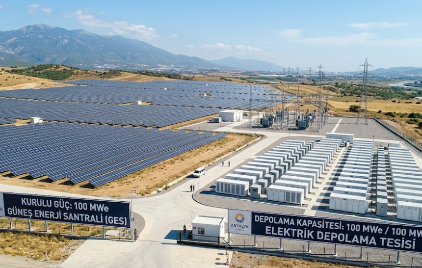 Antalya’da 1,3 Milyar Liralık Dev Enerji Yatırımı: 100 MWe Depolamalı GES Geliyor